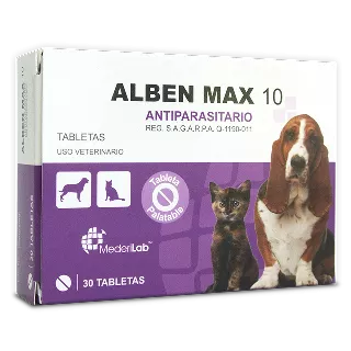 Alben Max 10 30 tabletas