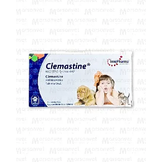 Clemastine 1 mg 20 tabletas