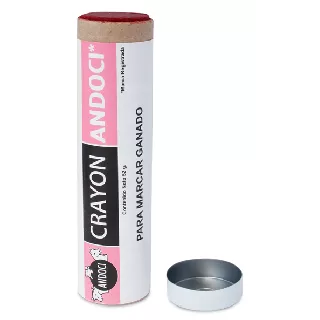 Crayón pintura rojo Pieza