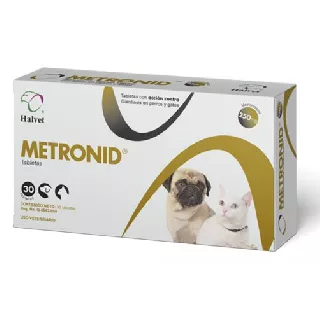 Metronid 250 mg 30 tabletas