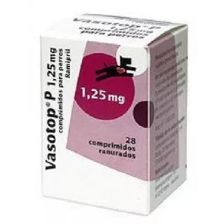 Vasotop P  1.25 mg 28 tabletas