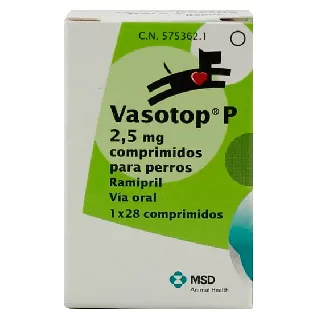 Vasotop P  2.5 mg 28 tabletas